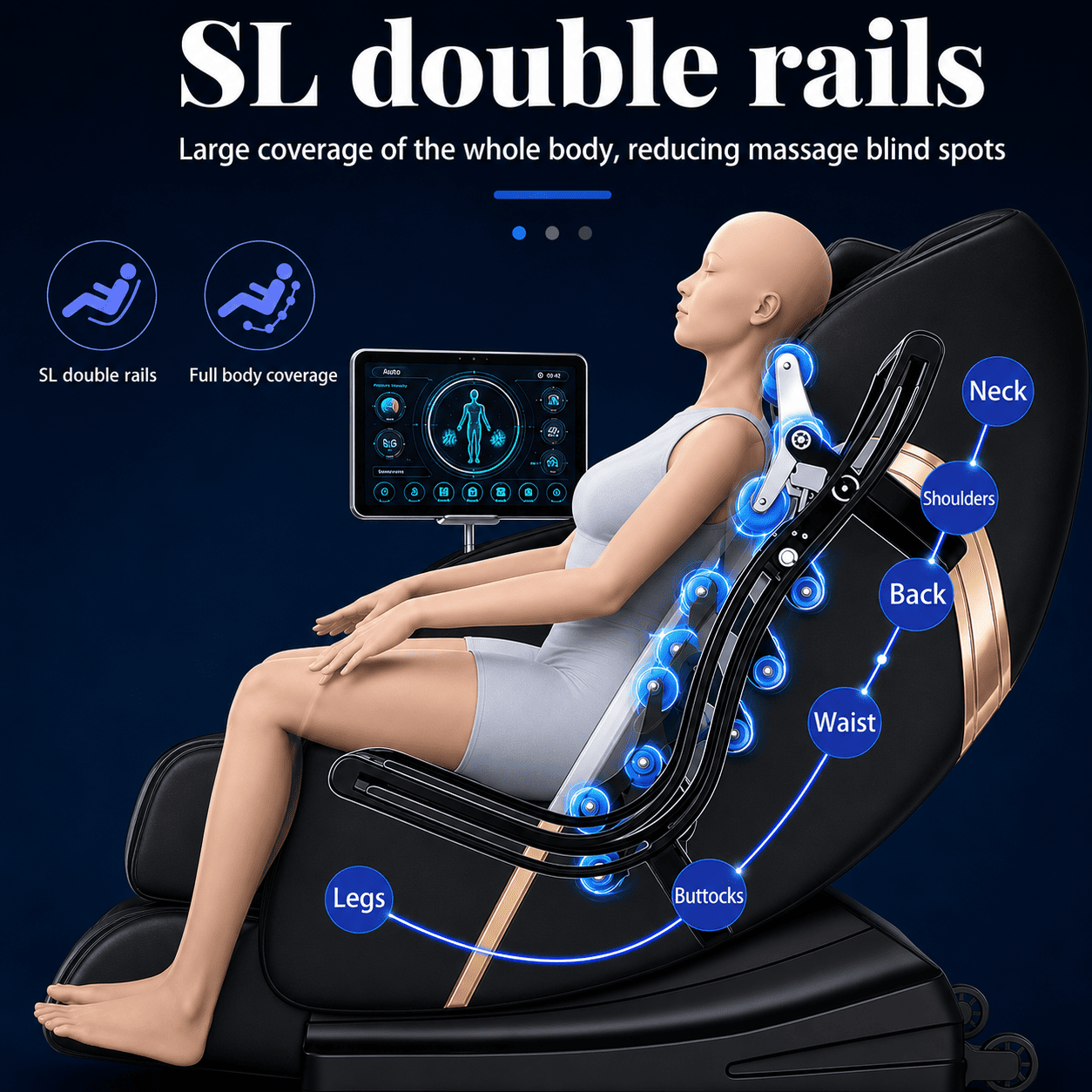 Ultima Labs Massage Chair — Heat Therapy